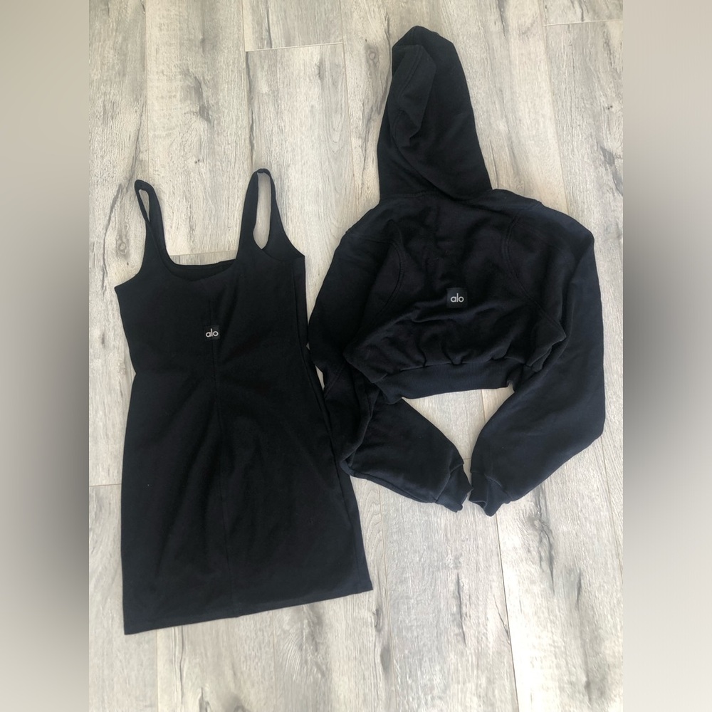 Alo Headstart Dress with Sweet Escape Hoodie Set - Picture 2 of 2